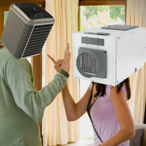 air conditioning and dehumidification